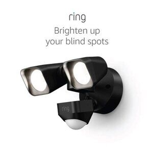 Ring Smart Lighting – Floodlight, Wired, Outdoor Motion-Sensor Security Light